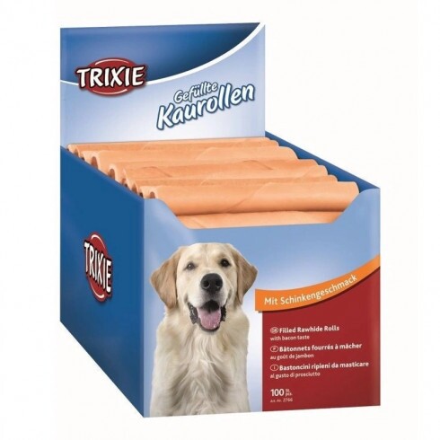 Trixie Jutalomfalat Rágóropi Sonkás 12cm/22g