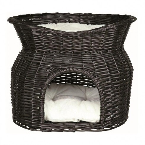 Trixie Kosár 2 szintes fekhellyel 54x43x37cm fekete