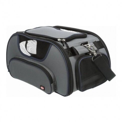 Trixie Szállítótáska Wings Airline 28x23x46cm Szürke/Kék