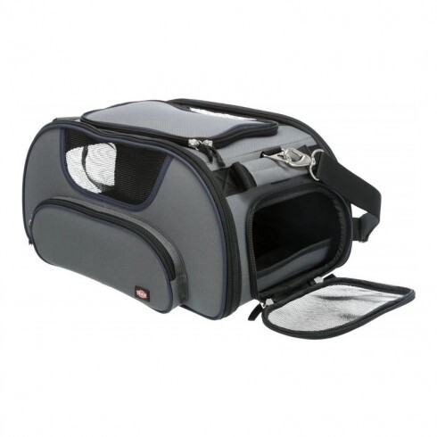 Trixie Szállítótáska Wings Airline 28x23x46cm Szürke/Kék