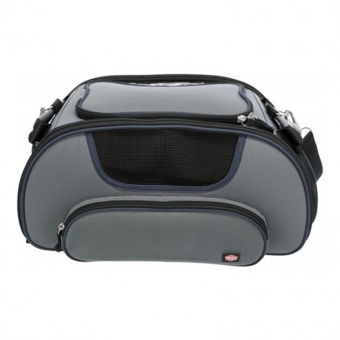 Trixie Szállítótáska Wings Airline 28x23x46cm Szürke/Kék