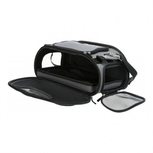 Trixie Szállítótáska Wings Airline 28x23x46cm Szürke/Kék