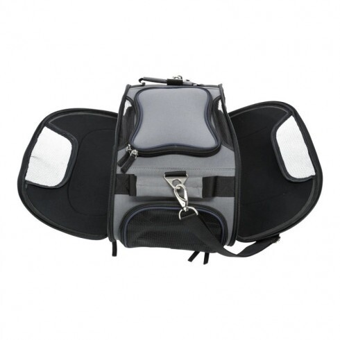 Trixie Szállítótáska Wings Airline 28x23x46cm Szürke/Kék