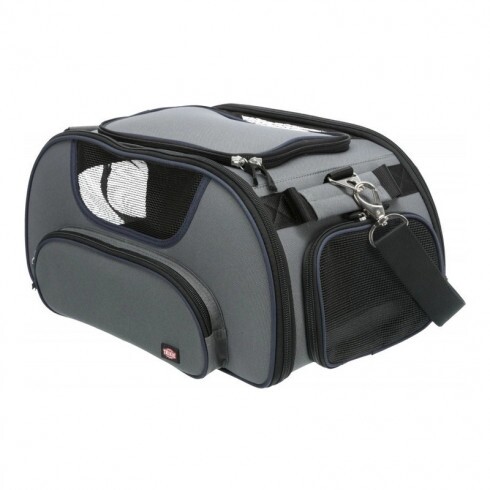 Trixie Szállítótáska Wings Airline 28x23x46cm Szürke/Kék