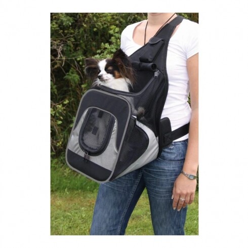 Trixie Szállítótáska Savina 30x33x26cm Fekete/Szürke