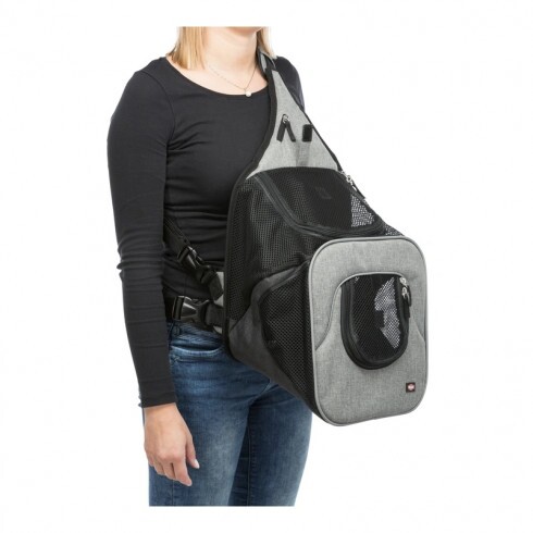 Trixie Szállítótáska Savina 30x33x26cm Fekete/Szürke