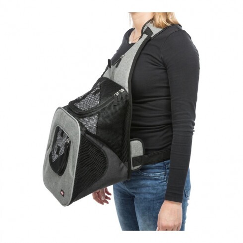 Trixie Szállítótáska Savina 30x33x26cm Fekete/Szürke