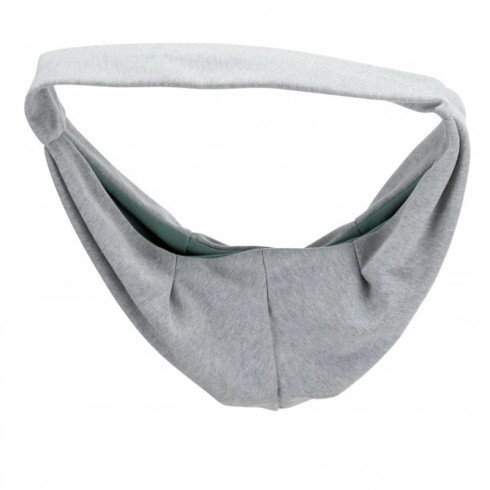 Trixie Szállítótáska Junior Vállpántos 22x20x60cm Világosszürke/Menta