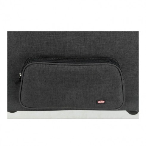 Trixie Kézikocsi Trolley 34×43×67cm fekete/szürke