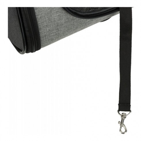 Trixie Kézikocsi Trolley 34×43×67cm fekete/szürke