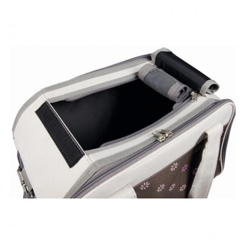 Trixie Szállítótáska Libby 25x27x42cm szürke/barna