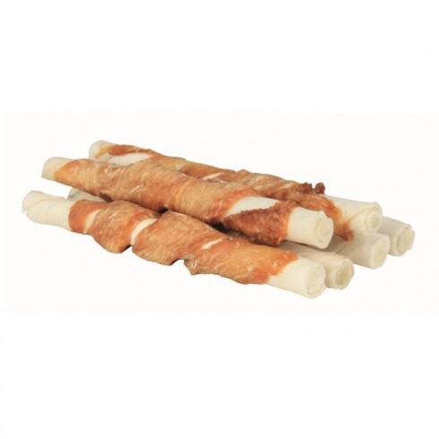 Trixie Jutalomfalat Denta Fun Pálcák Csirkés 6db/Csomag 12cm/70g