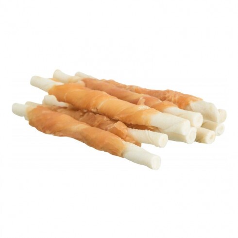 Trixie Jutalomfalat Denta Fun Pálcák Csirkés 6db/Csomag 12cm/70g