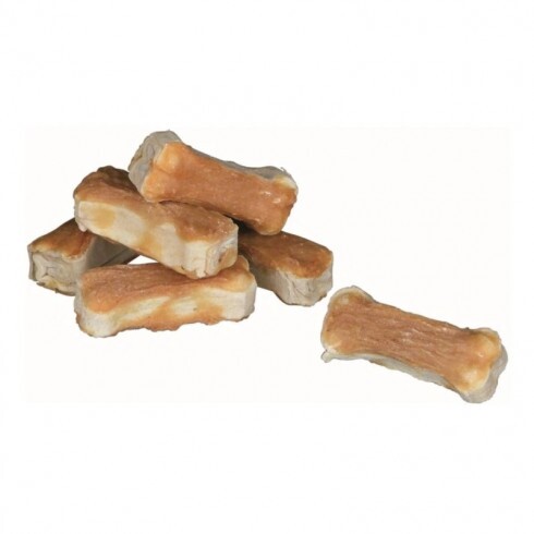 Trixie Jutalomfalat Denta Fun Mini Csontok Csirkés 5cm 8db/Csomag 120g