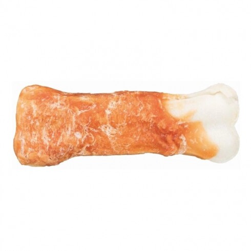 Trixie Jutalomfalat Denta Fun Csont Csirkés Ízesítéssel 11cm 2db/Csomag 60g
