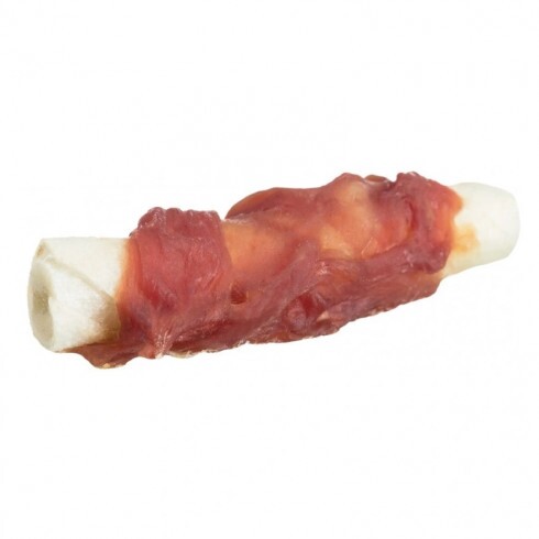 Trixie Jutalomfalat Denta Fun Mini Tekercs Kacsás 6cm, 120g