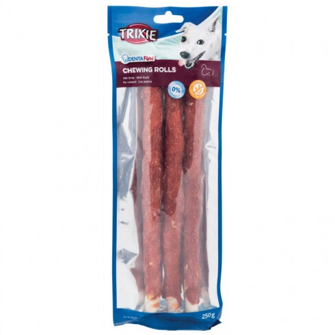 Trixie Jutalomfalat Denta Fun Pálcák Kacsás 28cm 3db/Csomag 250g