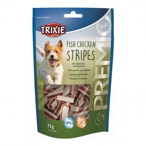 Trixie Jutalomfalat Premio csirke csíkok 75g