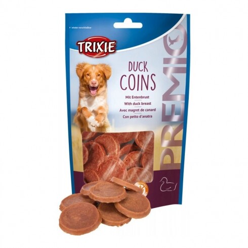 Trixie Jutalomfalat Premio Kacsa Érmék 80g