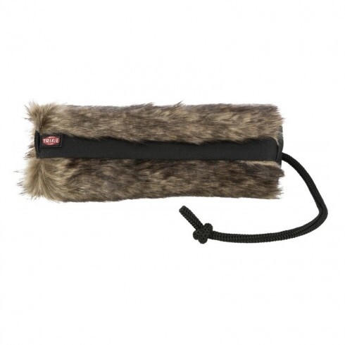 Trixie Játék Dummy Plüss/Poliészter o 6 × 20 cm Nyúlszőr hatású, Fekete