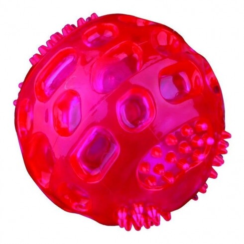 Trixie Játék Villogó Labda,Hőre Lágyuló 7,5cm