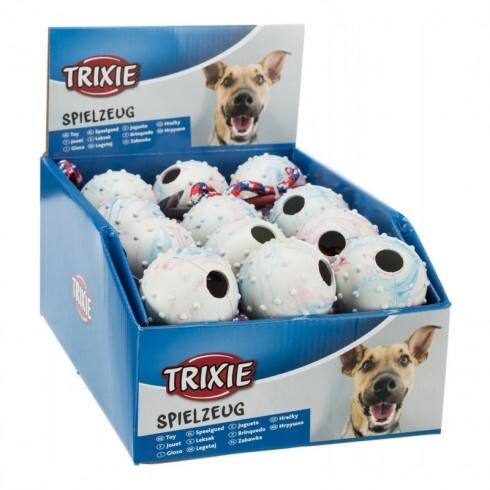 Trixie Játék Labda Kötéllel 30cm/6cm