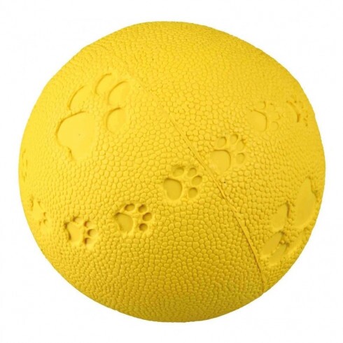 Trixie Játék Gumi Labda Tappancs Mintás Sipoló 9cm