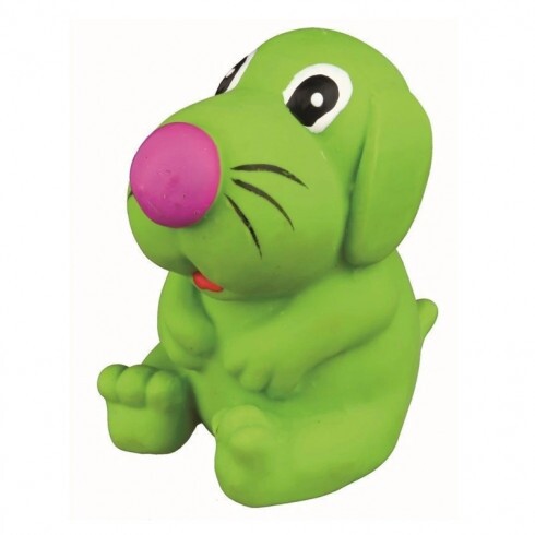 Trixie kutya alakú kutyajáték latexből, 8 cm