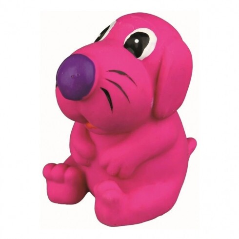 Trixie kutya alakú kutyajáték latexből, 8 cm