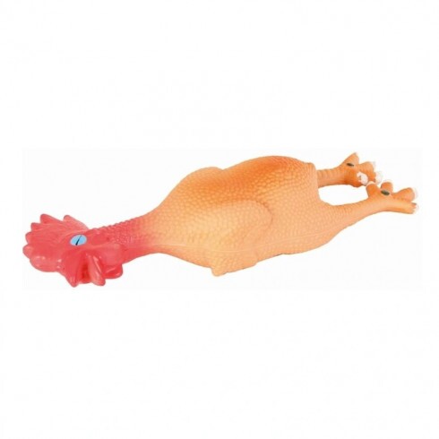 Trixie Játék Latex Csirke 23cm