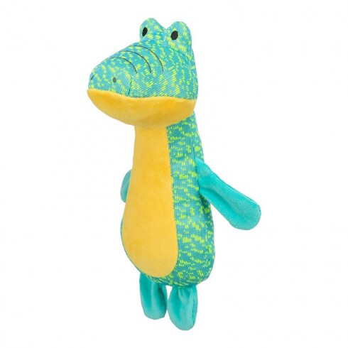 .Játék plüss aligátor 29cm zöld