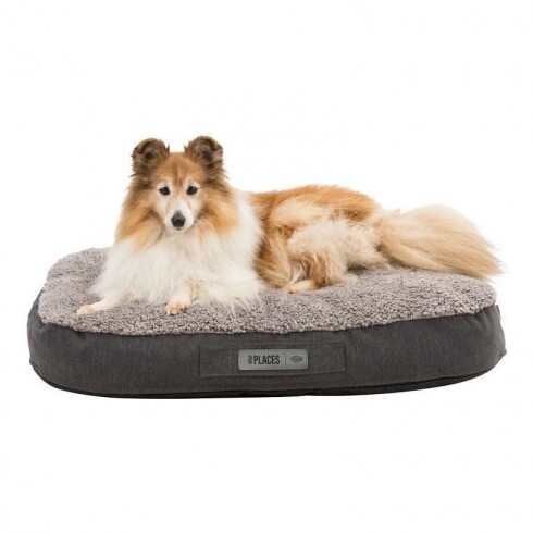 Trixie Fekhely Bendson Memóriahabos, Ovális, 100x70 cm, Sötétszürke/Világosszürke