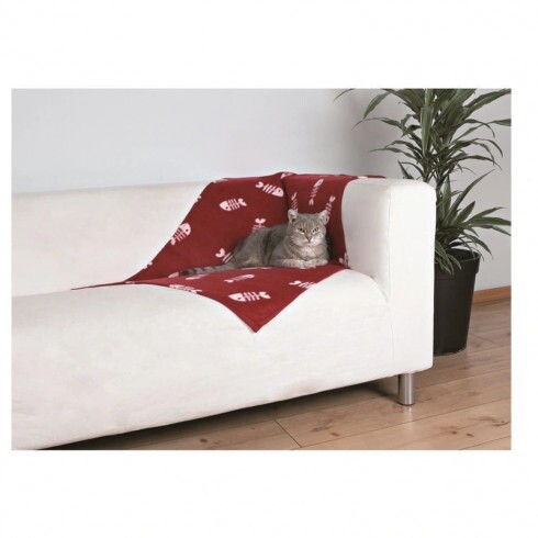 Trixie Pléd Beany 100x70cm Bordó