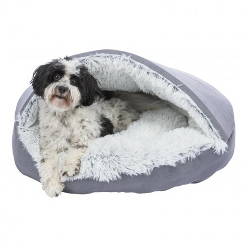 Trixie Bújó Harvey Kerek, o 70 cm Szürke/Fehér-Fekete