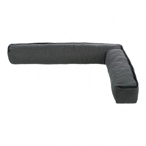 Trixie Kanapé Bendson Szögletes, 80 × 60 cm, Sötétszürke/Világosszürke