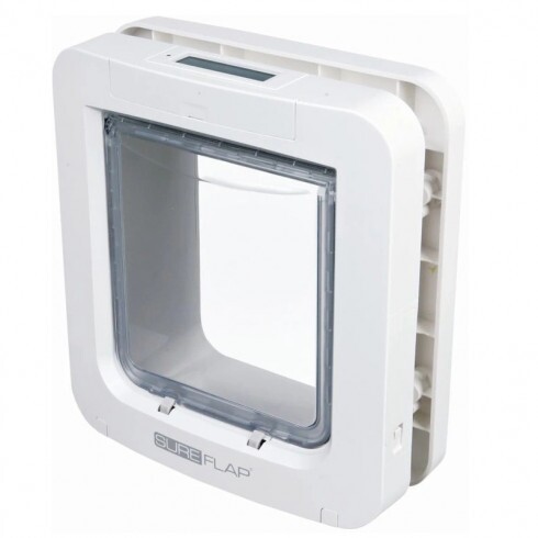 Trixie Macskaajtó SureFlap 4-utas, Mikrochippel 26,2*28,1cm Fehér