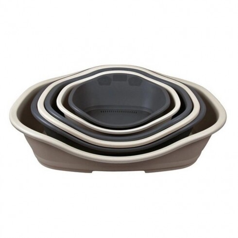 Trixie Kosár Műanyag 1-es, méret: 56x41cm, belső méret: 45x32cm, Szürke