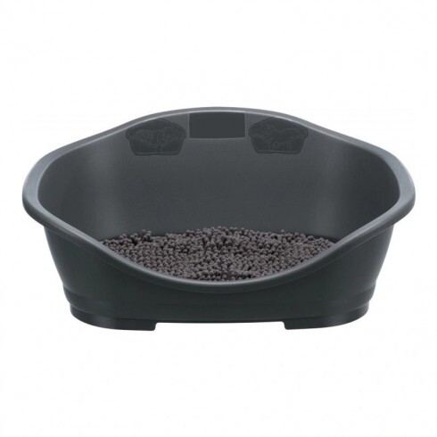 Trixie Kosár Műanyag 1-es, méret: 56x41cm, belső méret: 45x32cm, Szürke