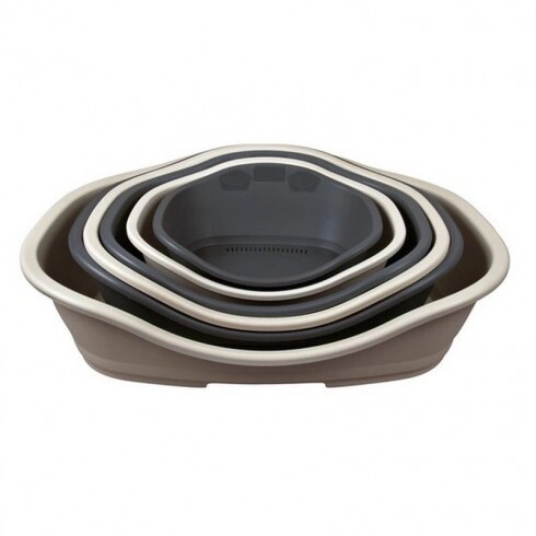 Trixie Kosár Műanyag 5-ös, méret: 96x66cm, belső méret: 78x51cm, Szürke