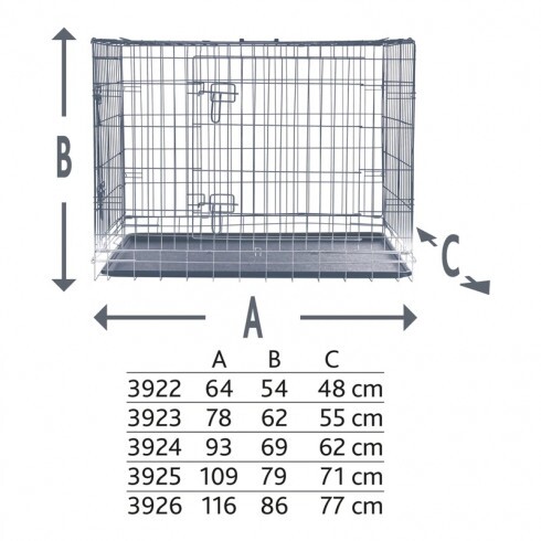Trixie Ketrec Fém S 64x54x48cm