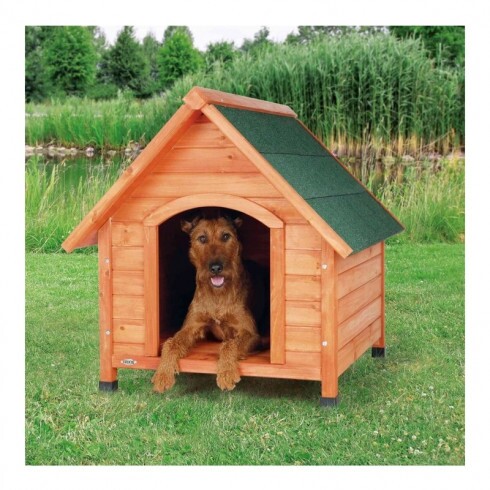 Trixie Kutyaház nyeregtetővel M 77x82x88cm natúr