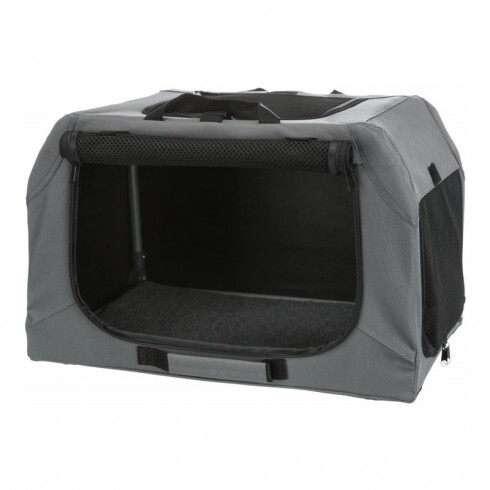 Trixie Utazó Box Easy, XS–S: 50 × 33 × 36 cm, Szürke