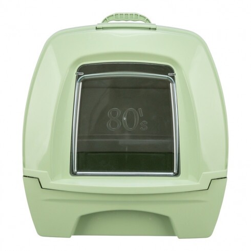 .Macska wc Drawer EasyDraw 46*48*57cm szürke/zöld