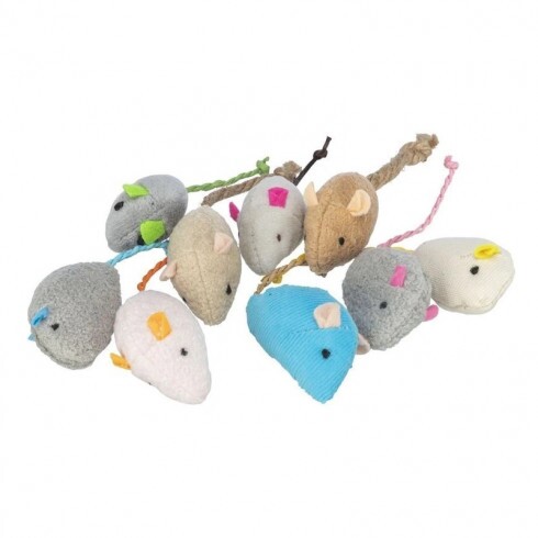 Trixie Játék macskának egér plüss catnip 5cm