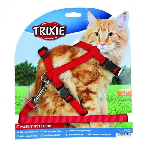 Trixie Hám És Póráz Xl Macskának 34-57cm/13mm 1,2m