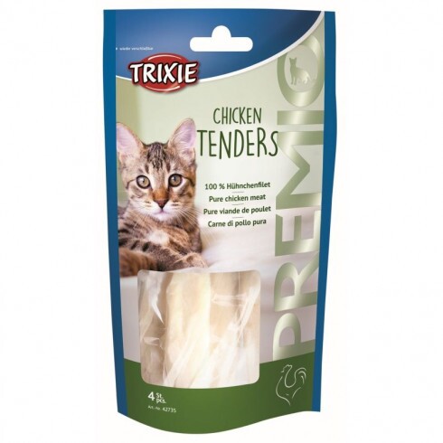 Trixie Jutalomfalat Macskának Premio Csirke Darabok 4db/70g