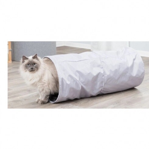 Trixie Alagút Macskának XXL Szövet 35x85cm Szürke