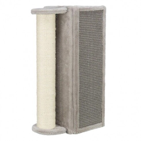 Trixie Kaparófa oszloppal, sarokra 19x58x19cm, szürke