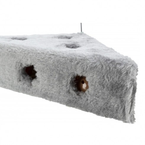 Trixie Játék Macskának Plüss Sajt 3 Labdával 36x8x26cm