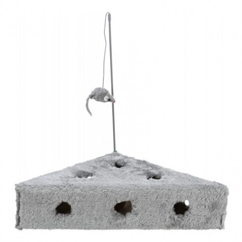 Trixie Játék Macskának Plüss Sajt 3 Labdával 36x8x26cm